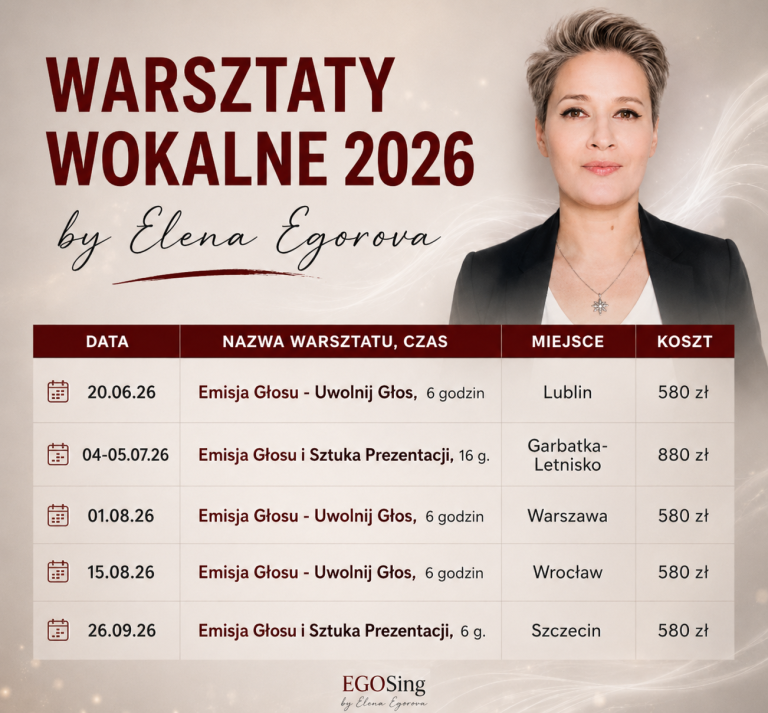 Warsztaty Wokalne 2026